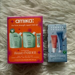NIB 2 Sephora Birthday Gifts 2025 - Amika & Summer Fridays